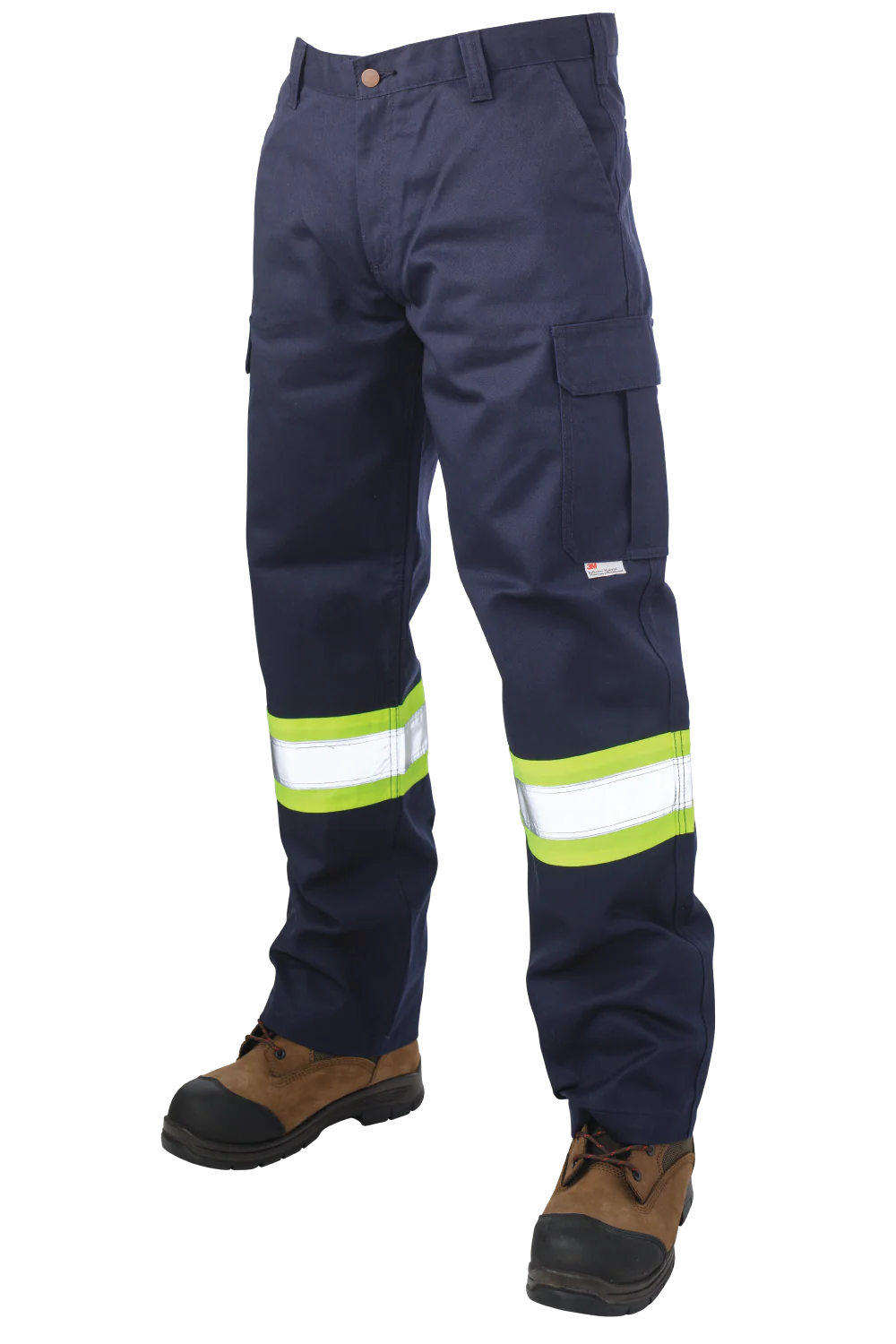 S607 Relaxed-Fit Twill Safety Cargo Utility Pant