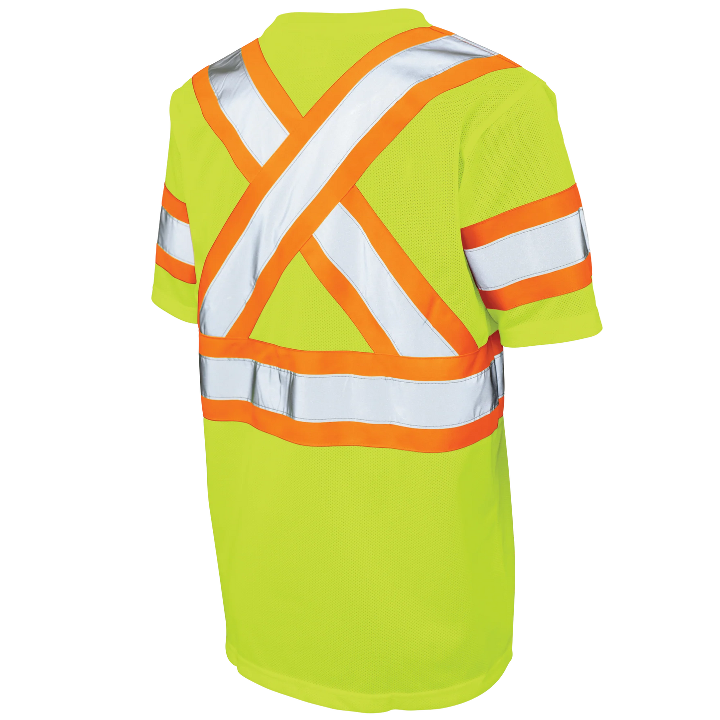 ST09 Micro Mesh Short-Sleeve Safety T- Shirt