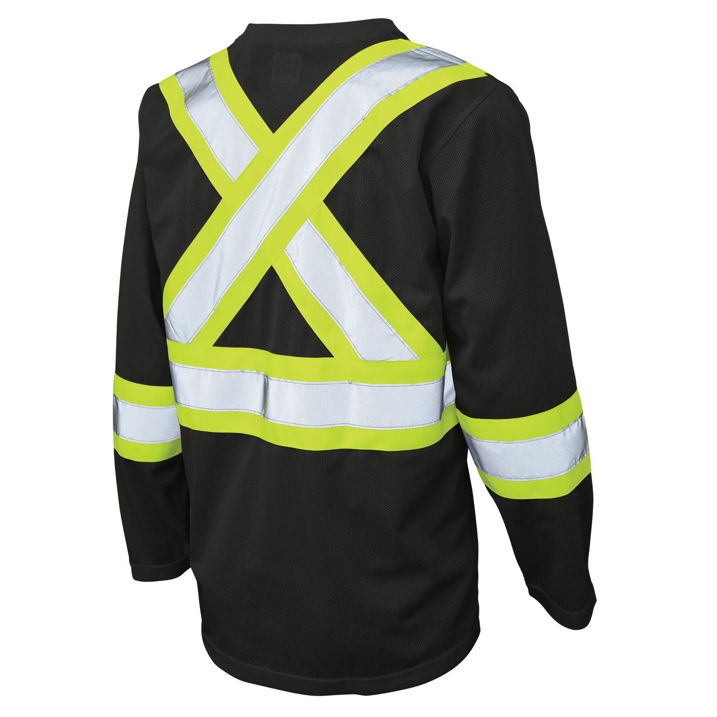 ST10 - Micro Mesh Long-Sleeve Safety T-Shirt