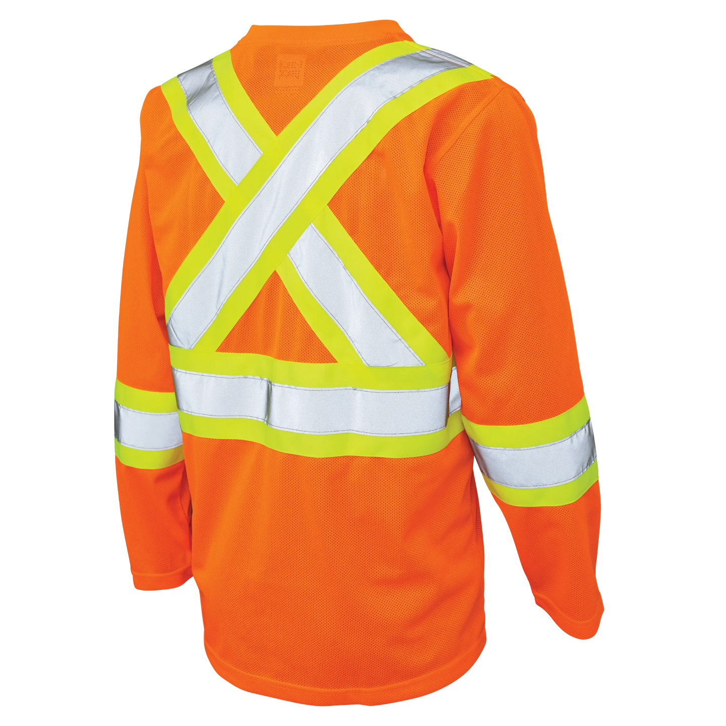 ST10 - Micro Mesh Long-Sleeve Safety T-Shirt