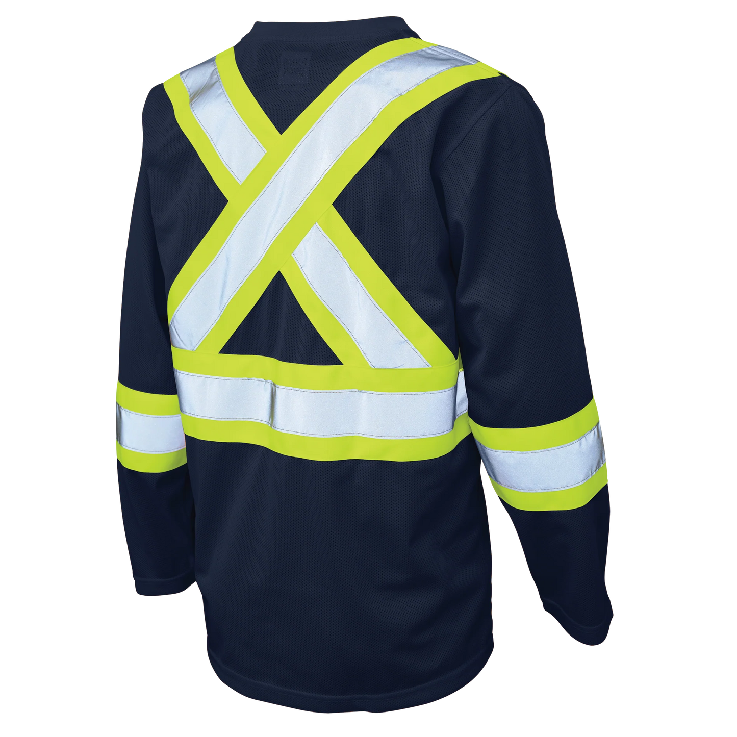 ST10 - Micro Mesh Long-Sleeve Safety T-Shirt