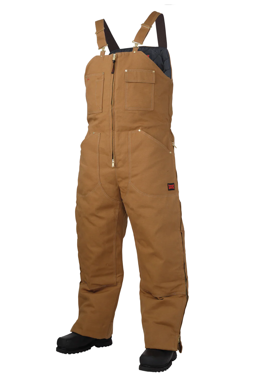 WB03 Tough Duck Insulated Duck Bib Overall