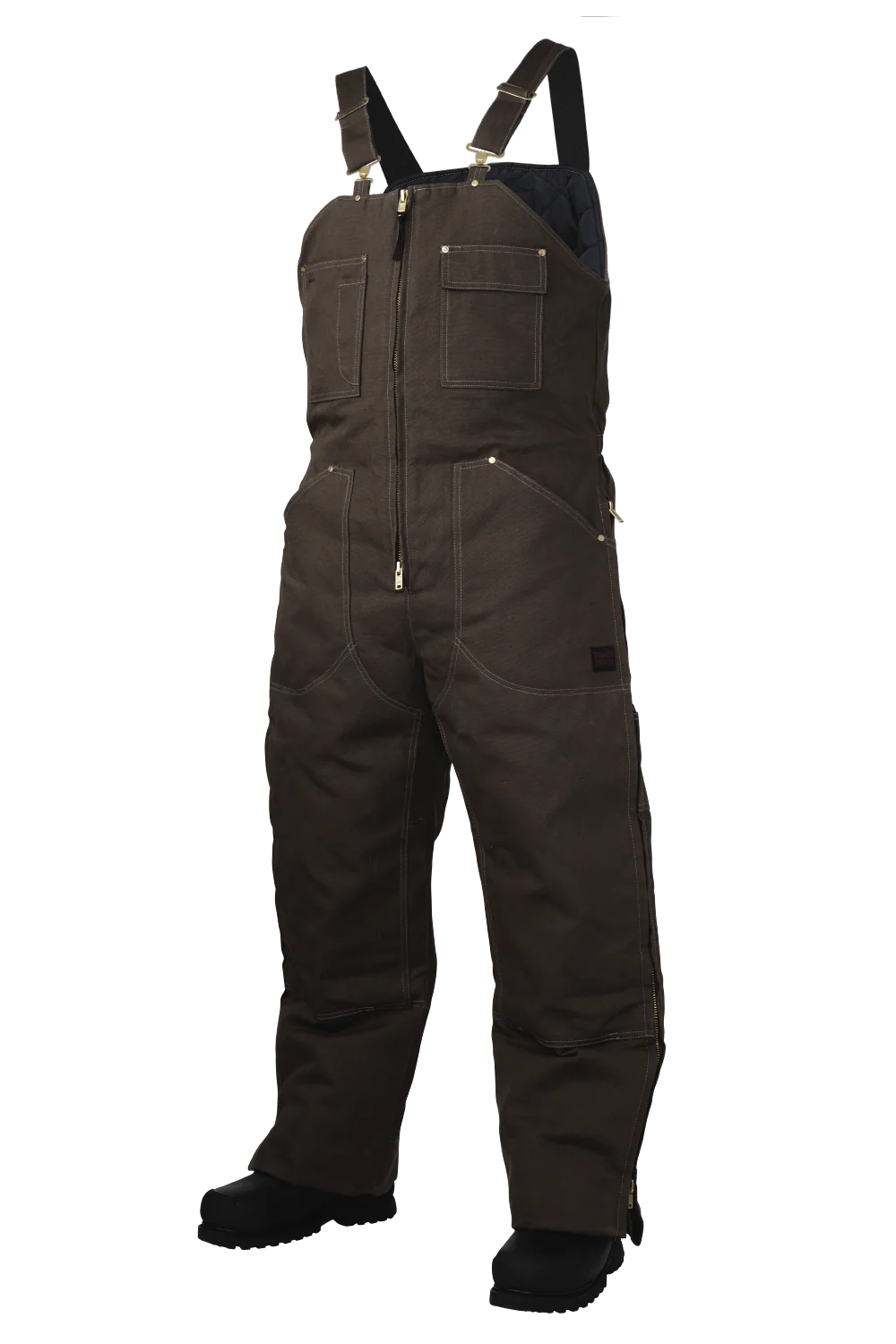 WB03 Tough Duck Insulated Duck Bib Overall