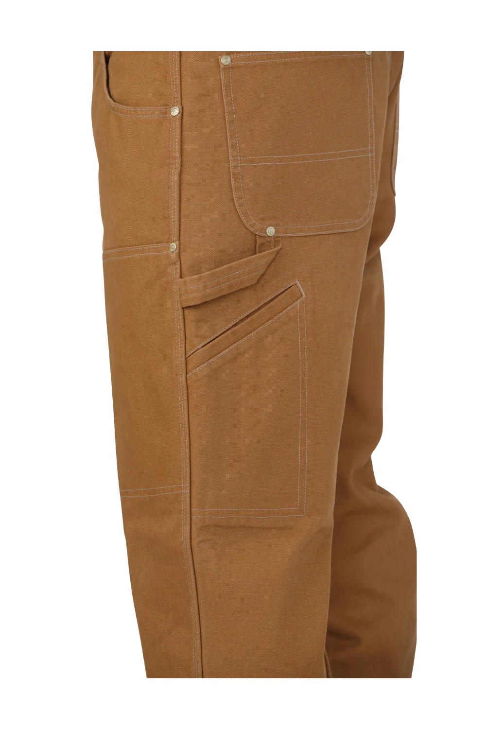 WP03 - Loose-Fit Washed Duck Double Front Pant