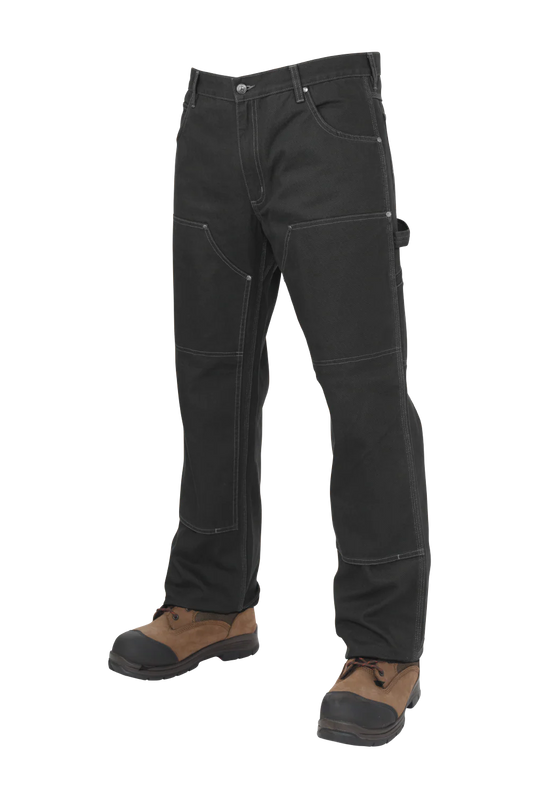 WP03 - Loose-Fit Washed Duck Double Front Pant