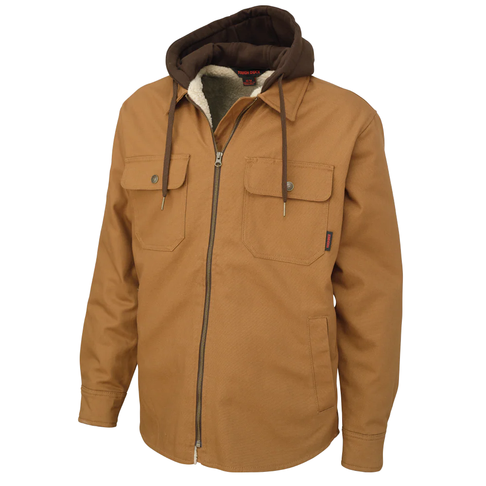 WS03 - Sherpa-Lined Duck Jac-Shirt