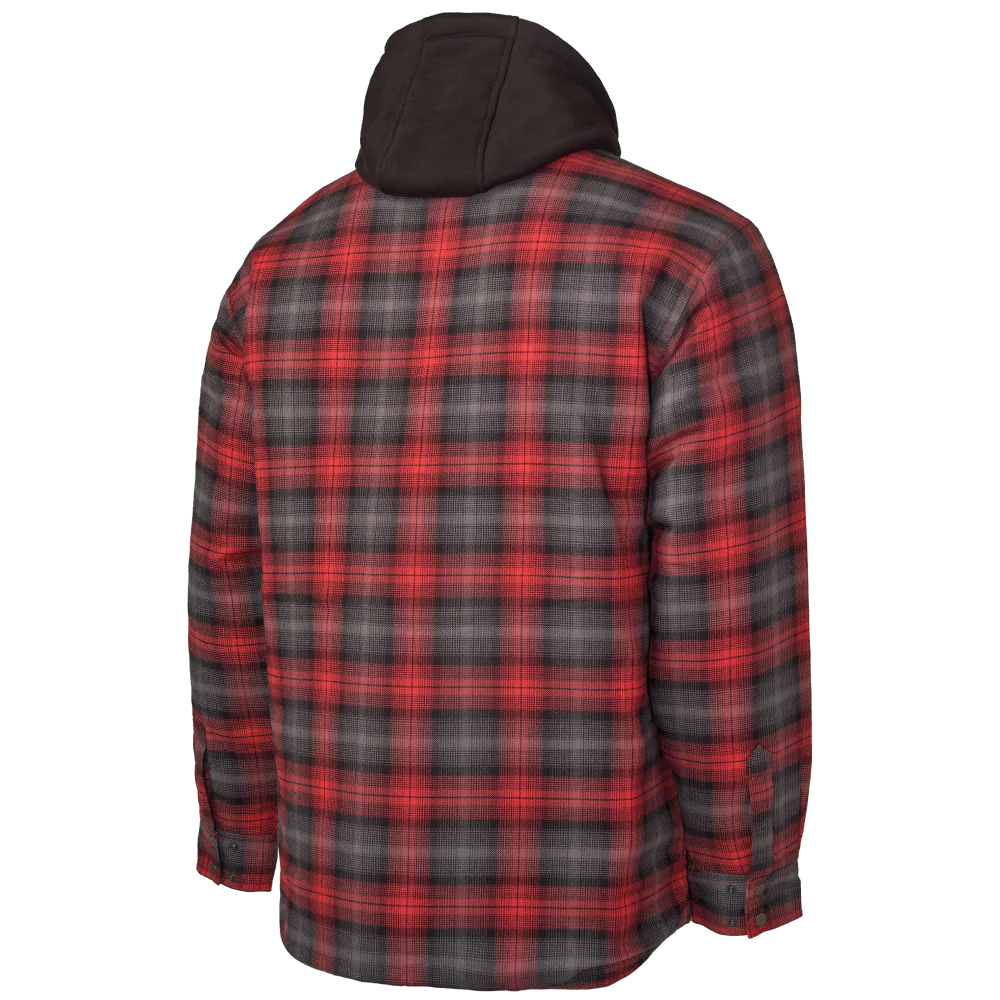 WS06 - Quilt-Lined Hooded Flannel Jac-Shirt