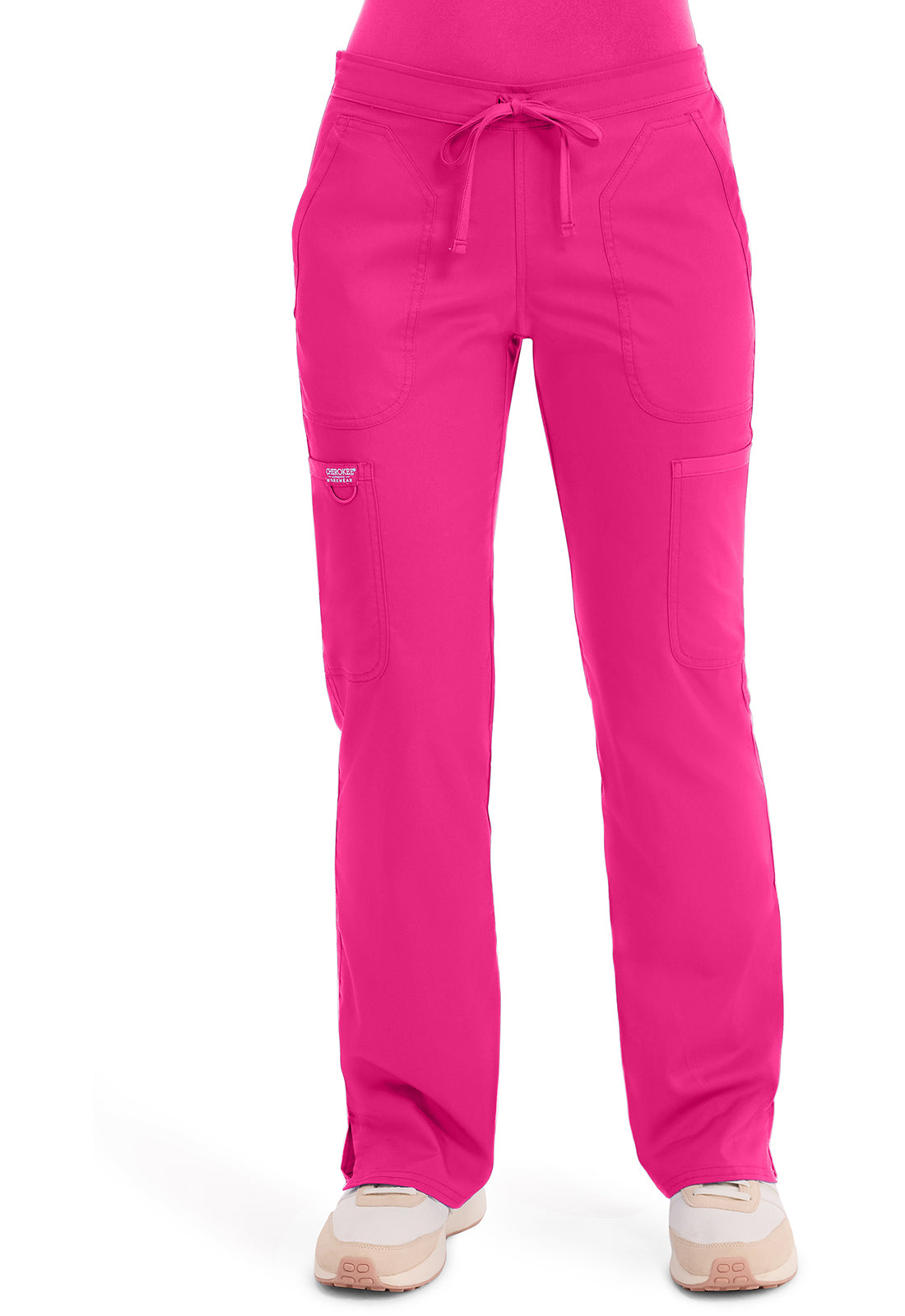 WW120 Revolution Mid Rise Moderate Flare Drawstring Pant Ladies Tall