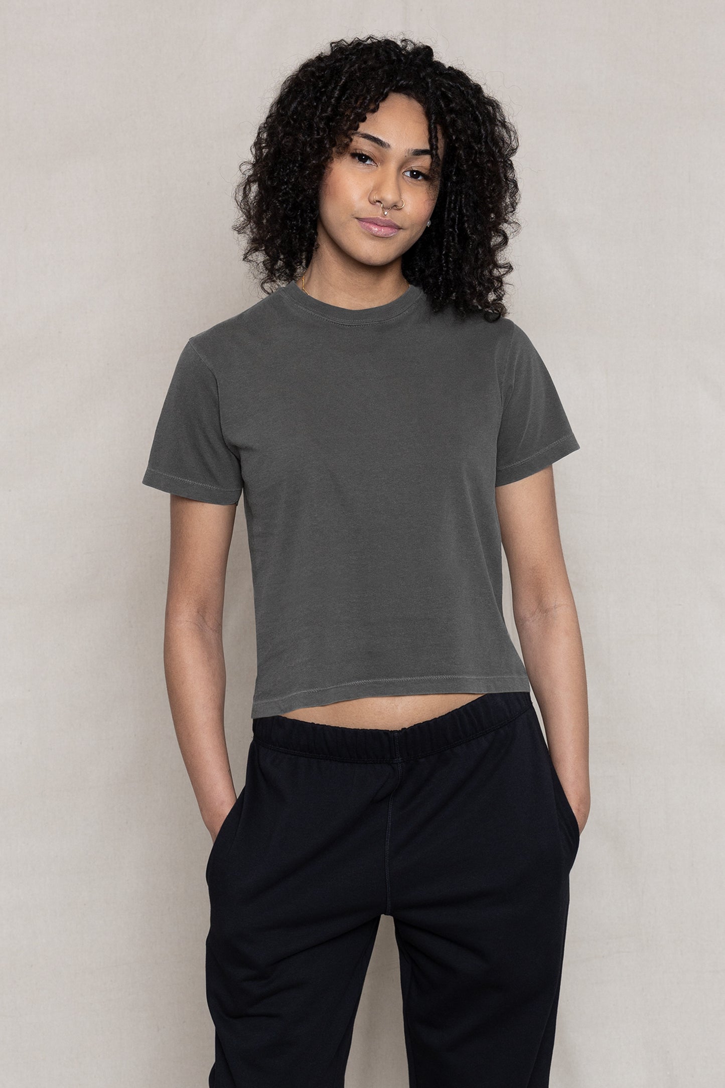 ATC1700L GARMENT-DYED HEAVYWEIGHT LADIES’ BOXY TEE.