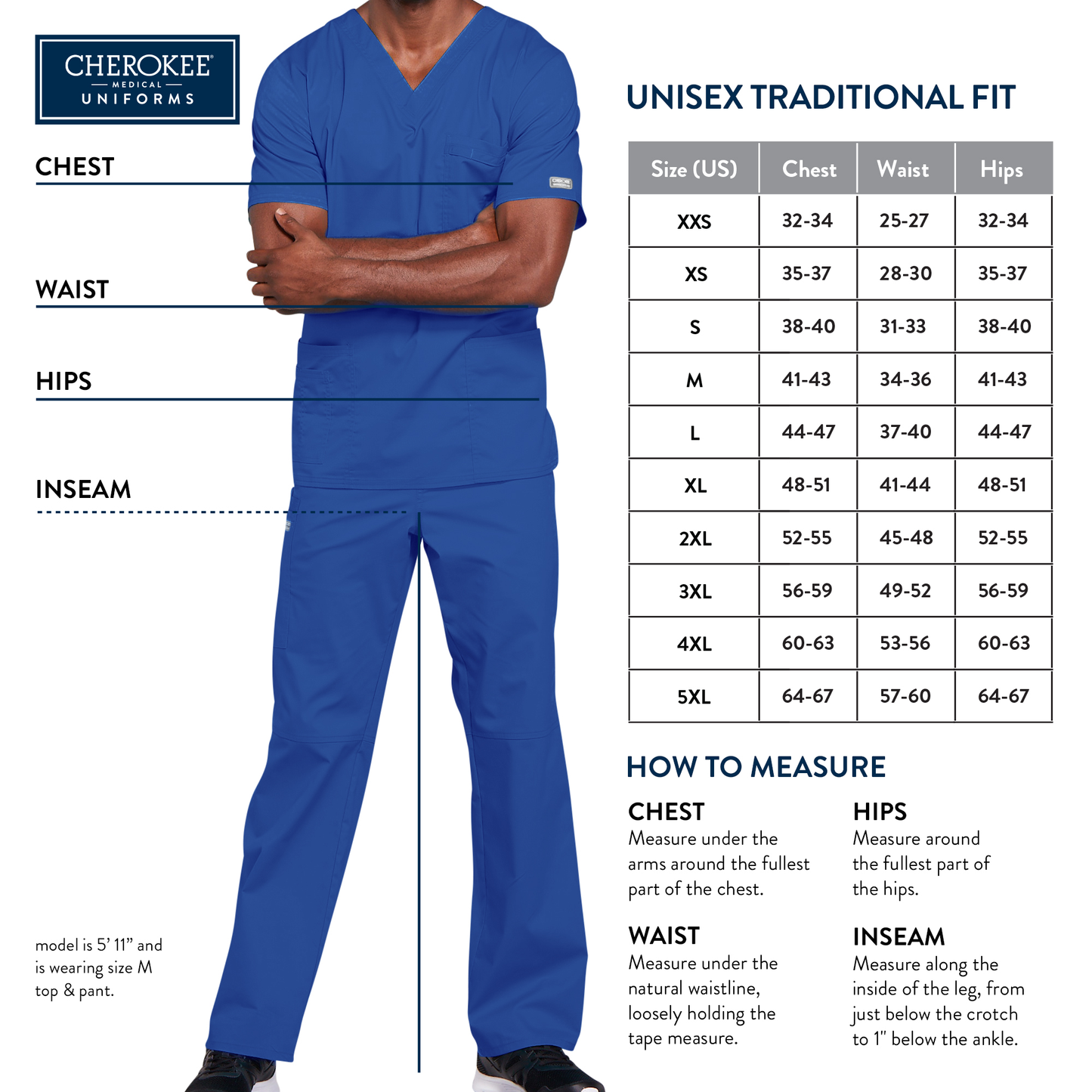 4043 Cherokee Core Stretch Cargo Pant Unisex