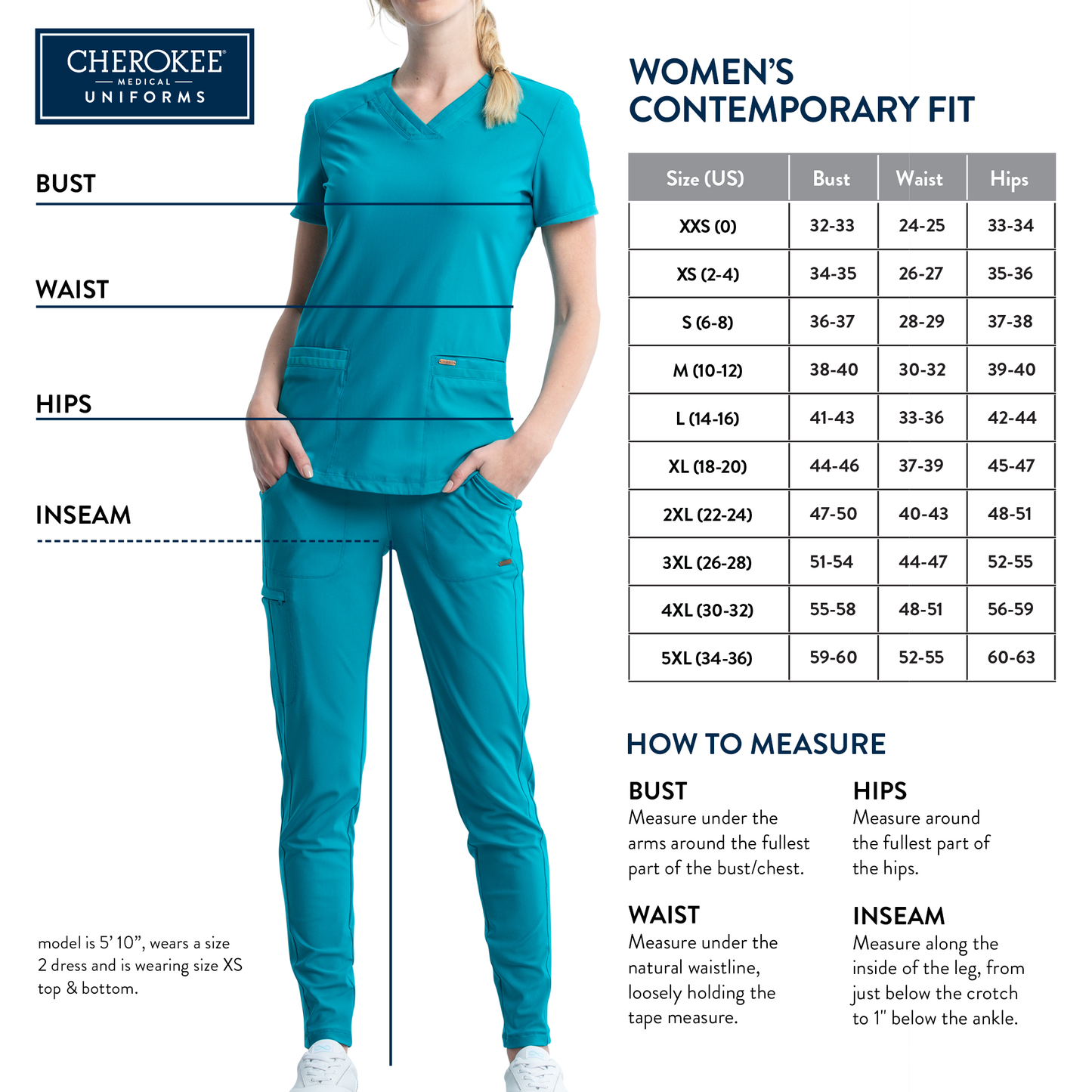 CK840 Form V-Neck Ladies