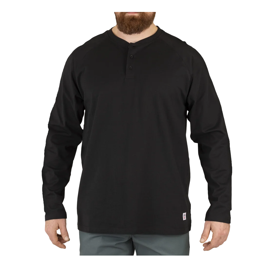 CK15 BIG BILL® Heavyweight Long Sleeve Henley T-shirt