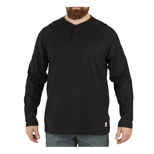 CK15 BIG BILL® Heavyweight Long Sleeve Henley T-shirt