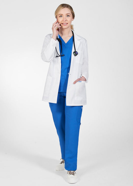 L203 Unisex Half Length Lab Coat