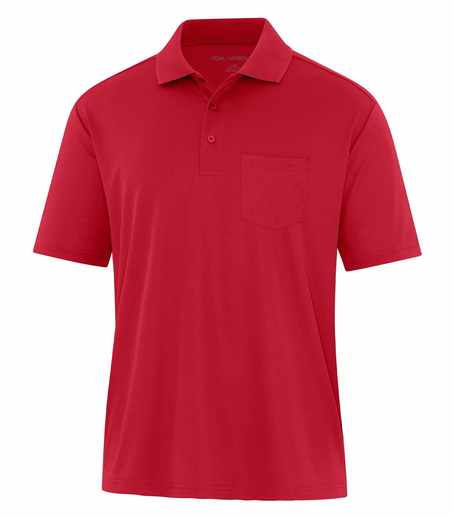 COAL HARBOUR® EVERYDAY SNAG RESISTANT POCKET POLO. S365P