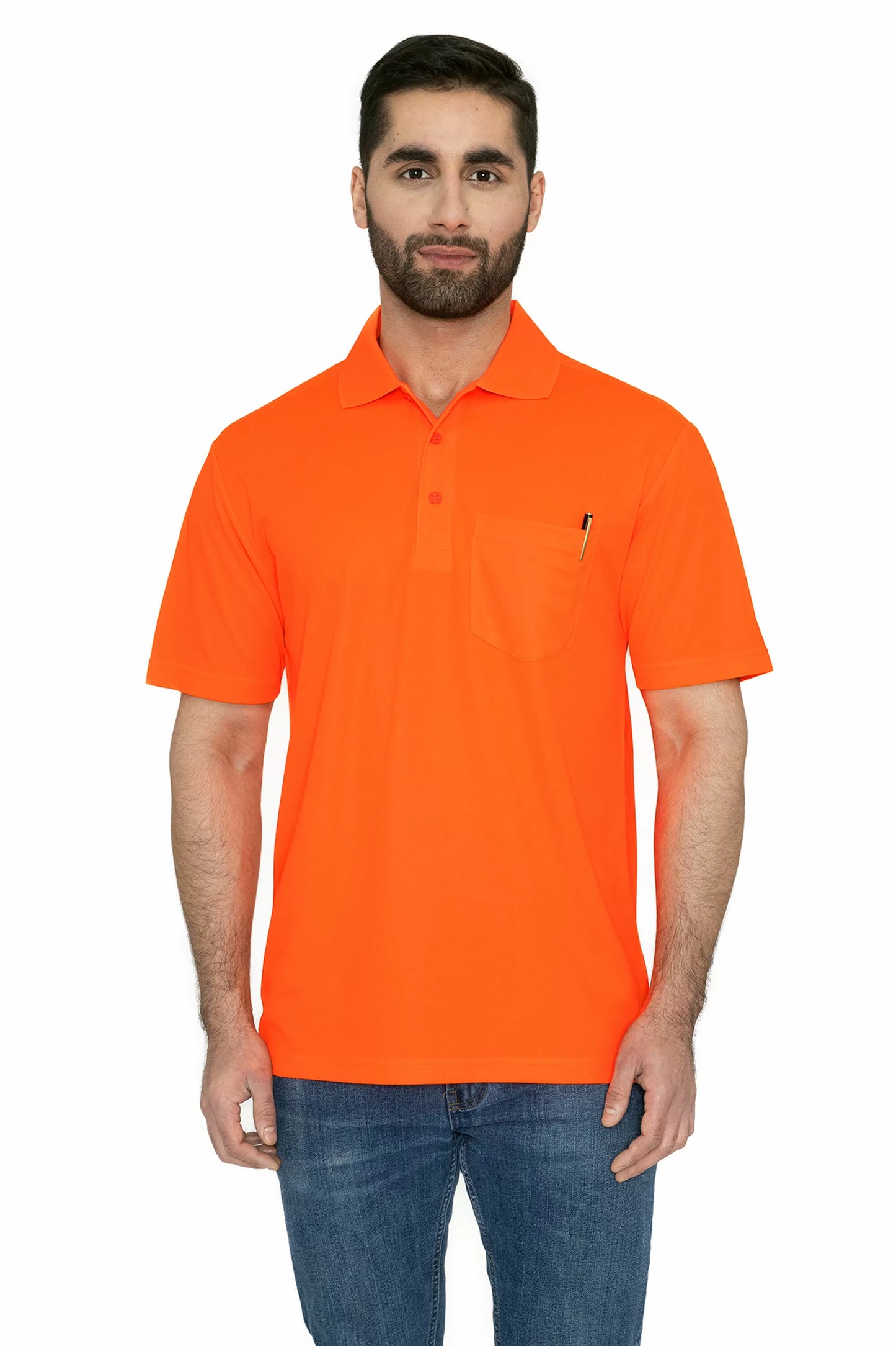 COAL HARBOUR® EVERYDAY SNAG RESISTANT POCKET POLO. S365P