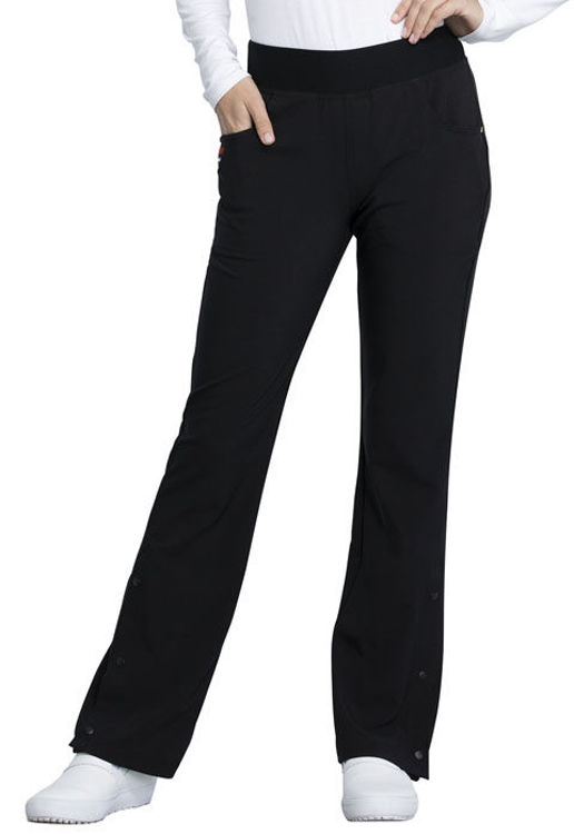 Picture of CKK075 - Mid Rise Moderate Flare Leg Pull-on Pant