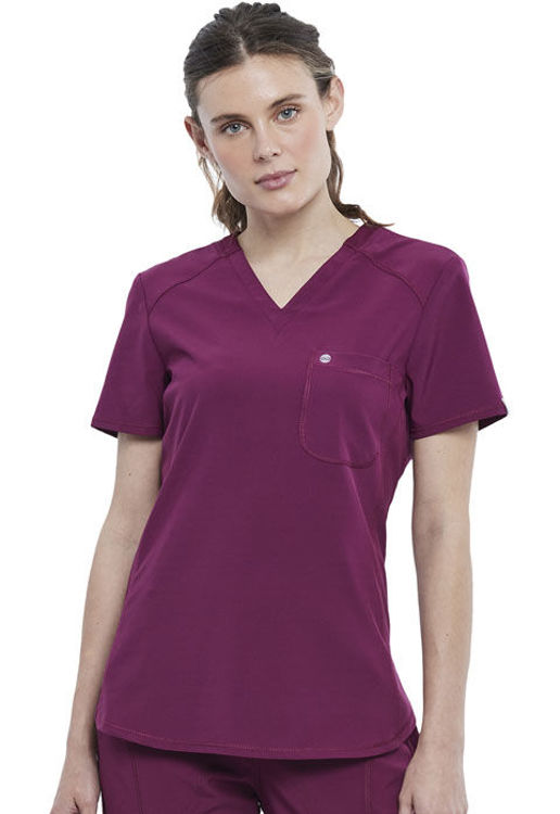 Picture of CK687 - Tuckable V-Neck Top