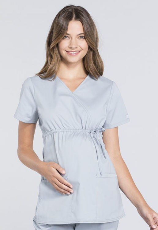 Picture of WW685 - Maternity Mock Wrap Top