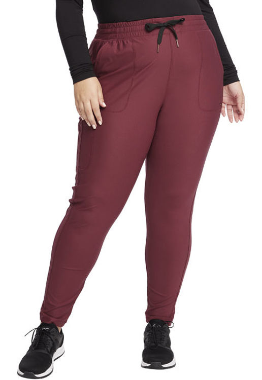 Picture of CK095 - Mid Rise Tapered Leg Drawstring Pant