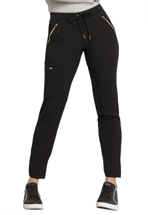 Picture of CK055 - Mid Rise Tapered Leg Drawstring Pant