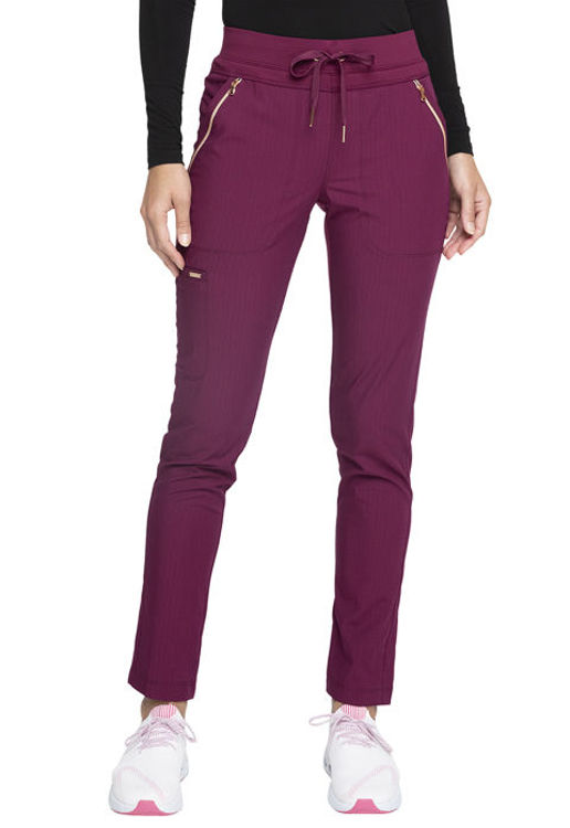 Picture of CK055 - Mid Rise Tapered Leg Drawstring Pant