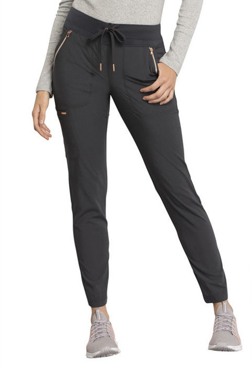 Picture of CK055 - Mid Rise Tapered Leg Drawstring Pant
