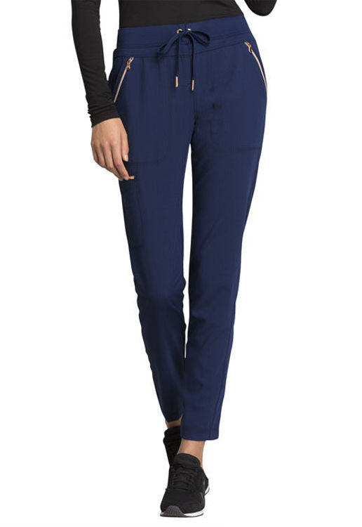 Picture of CK055 - Mid Rise Tapered Leg Drawstring Pant