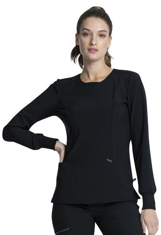 Picture of CK781 - Long Sleeve Round Neck Top