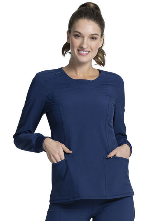 Picture of CK781 - Long Sleeve Round Neck Top