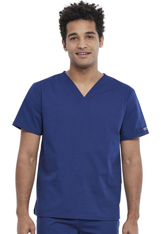 Picture of WW605 - Unisex Pocketless Tuckable V-Neck Top