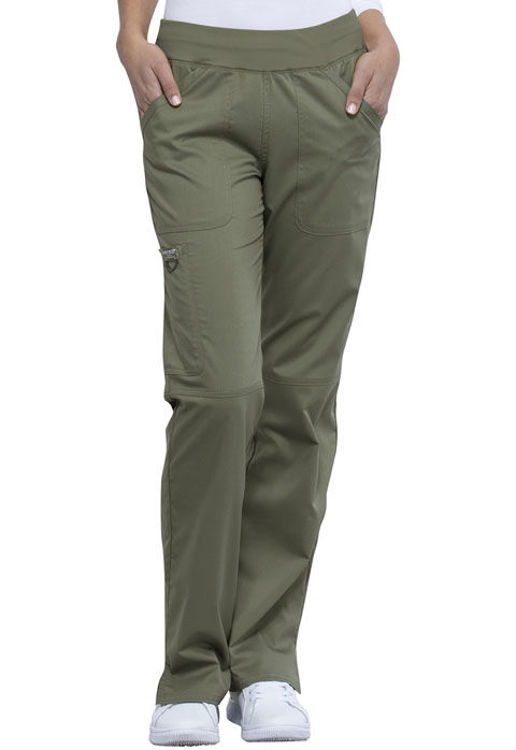 Picture of WW110 - Mid Rise Straight Leg Pull-on Pant