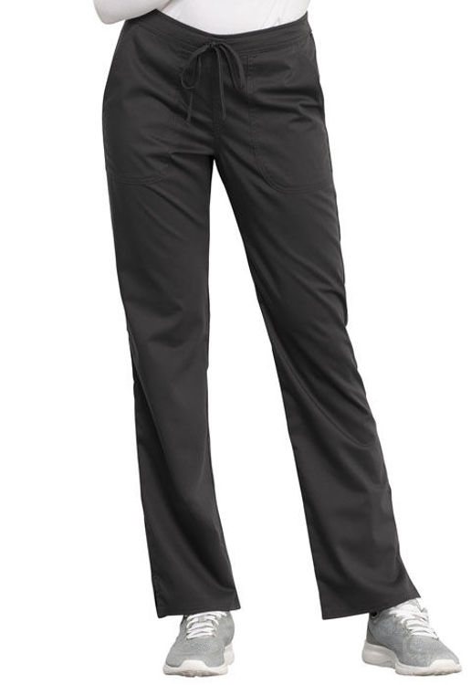 Picture of WW005 - Mid Rise Straight Leg Drawstring Pant