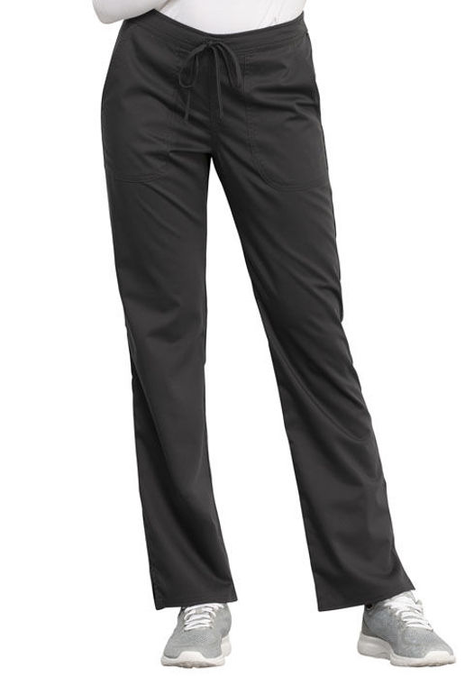 Picture of WW005 - Mid Rise Straight Leg Drawstring Pant