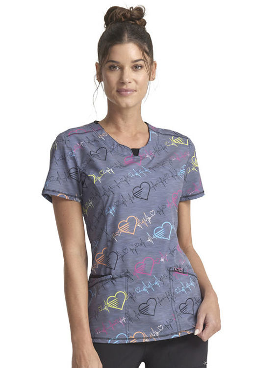 Picture of CK609 - Round Neck Top