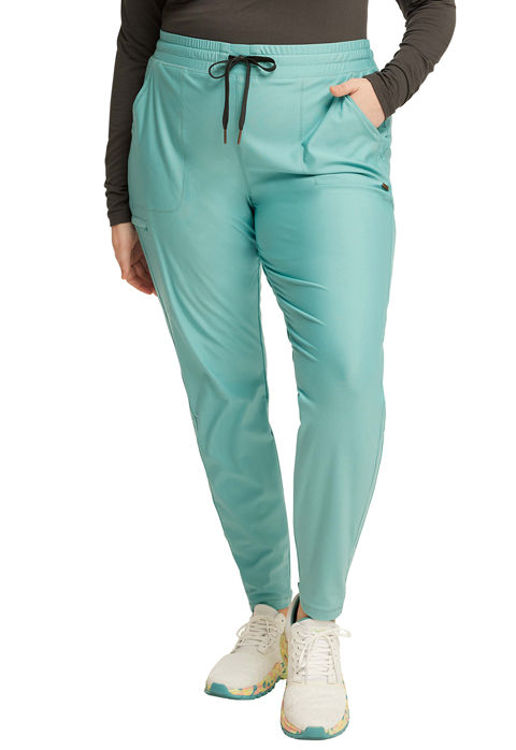 Picture of CK095 - Mid Rise Tapered Leg Drawstring Pant
