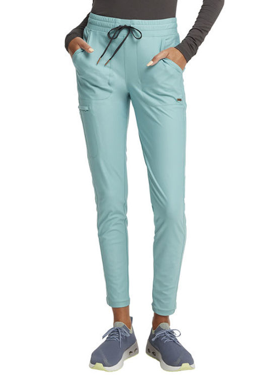 Picture of CK095 - Mid Rise Tapered Leg Drawstring Pant