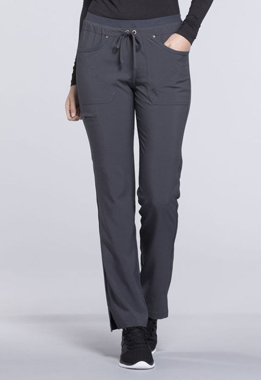 Picture of CK010 - Mid Rise Tapered Leg Drawstring Pants