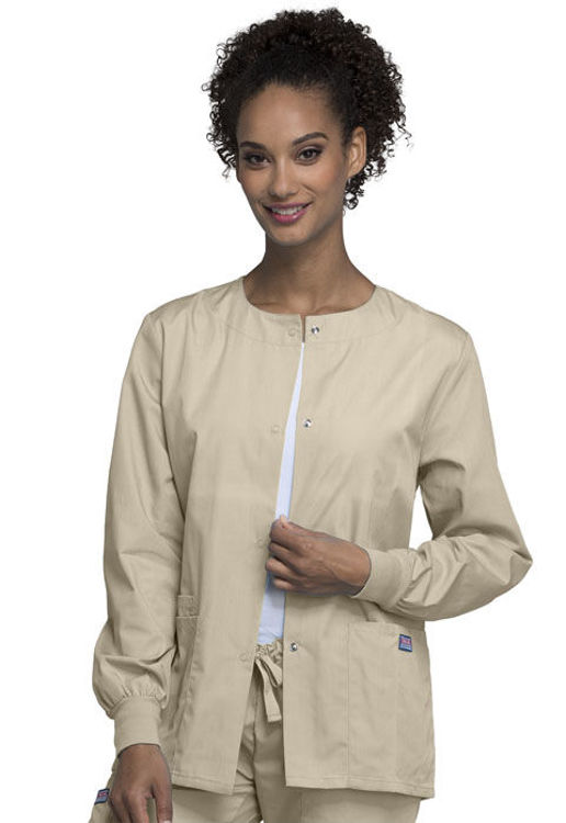 Picture of 4350 - Snap Front Warm-Up Jacket