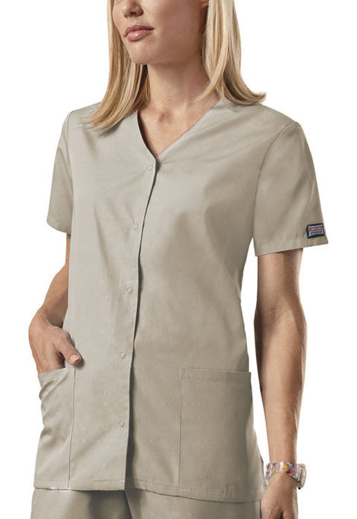Picture of 4770 - Snap Front V-Neck Top