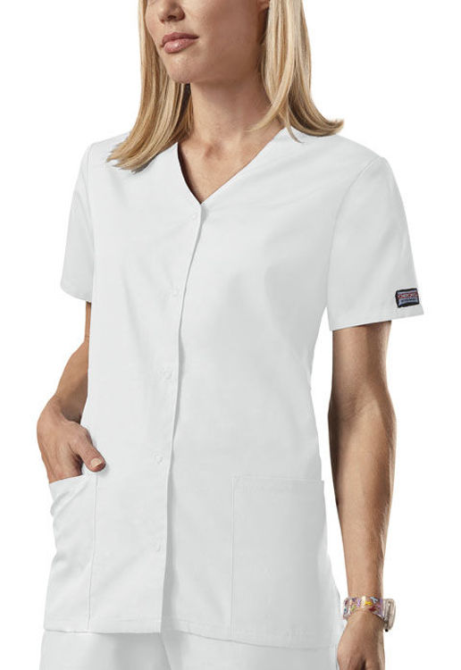 Picture of 4770 - Snap Front V-Neck Top