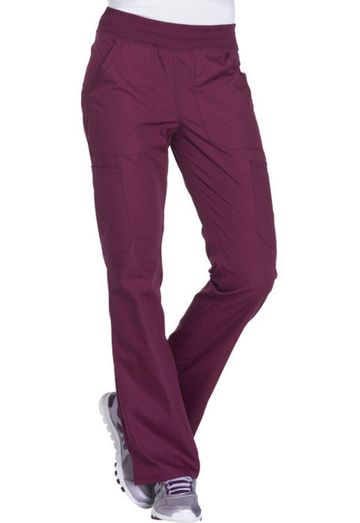 Picture of WW210 - Mid Rise Straight Leg Pull-on Cargo Pant