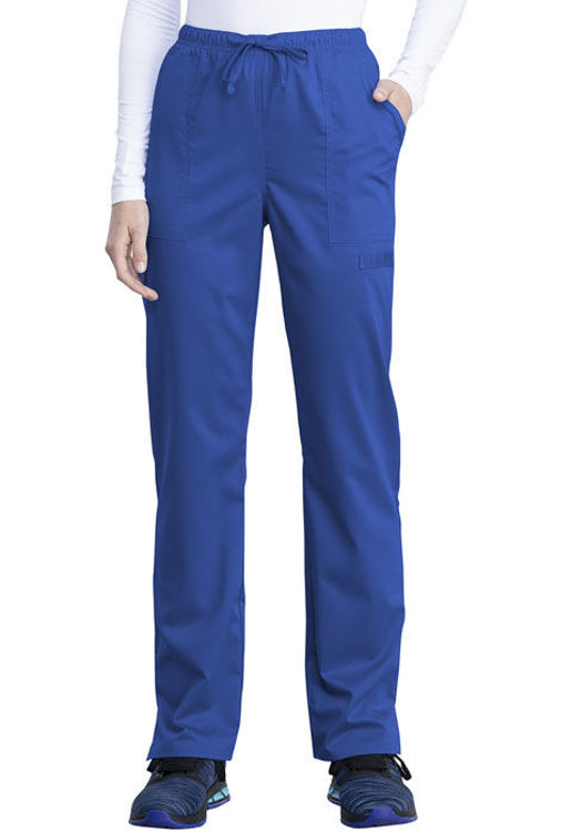 Picture of WW041 - Mid Rise Straight Leg Drawstring Pant