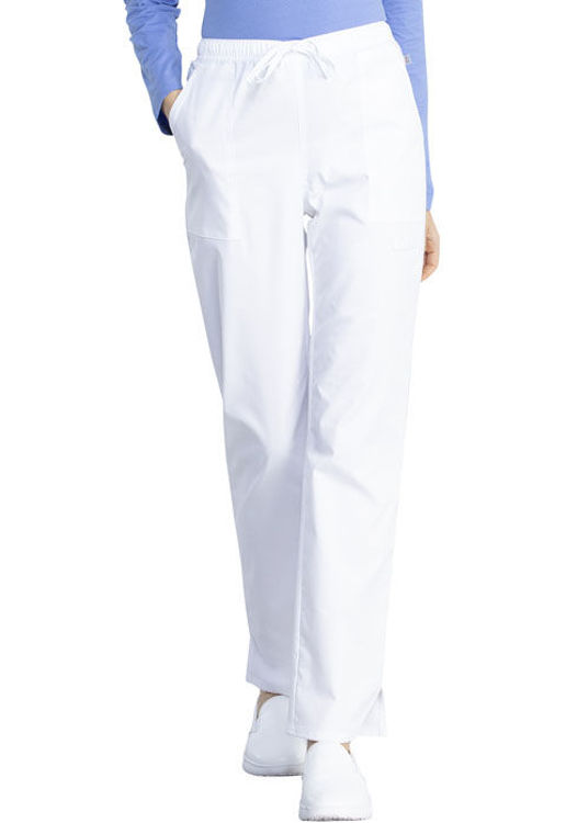 Picture of WW041 - Mid Rise Straight Leg Drawstring Pant