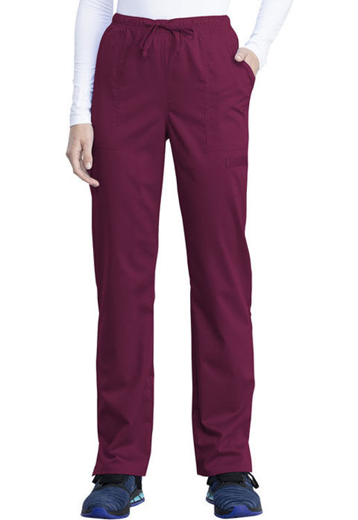 Picture of WW041 - Mid Rise Straight Leg Drawstring Pant