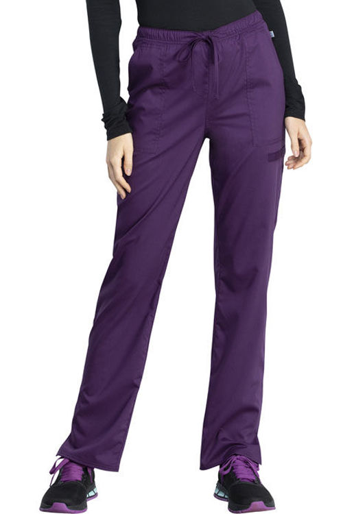 Picture of WW041 - Mid Rise Straight Leg Drawstring Pant
