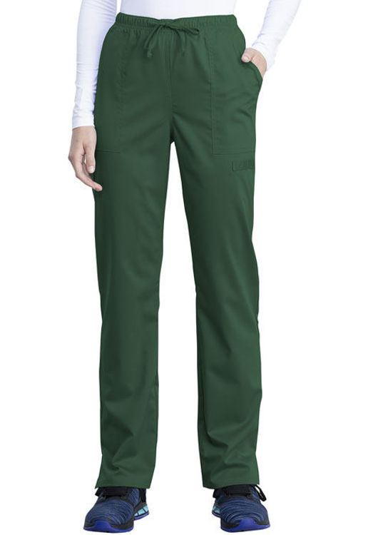 Picture of WW041 - Mid Rise Straight Leg Drawstring Pant