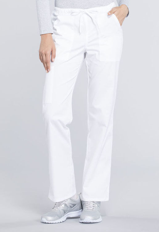 Picture of WW160 - Mid Rise Straight Leg Drawstring Pant