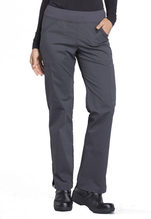 Picture of WW170 - Mid Rise Straight Leg Pull-on Cargo Pant