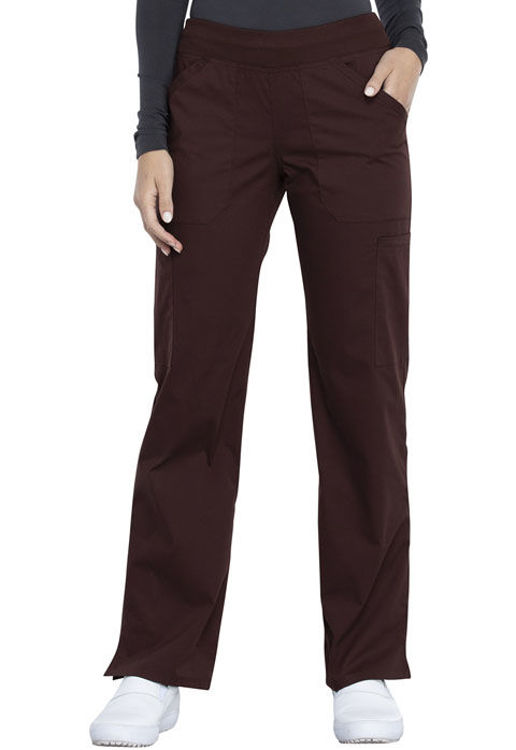 Picture of WW170 - Mid Rise Straight Leg Pull-on Cargo Pant